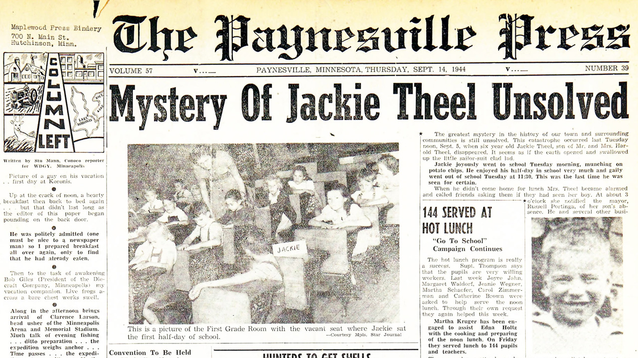 KARE 11 Investigates Mystery of Jackie Theel